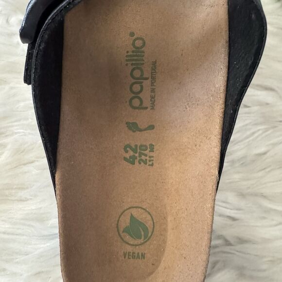 Birkenstock Papillio Arizona Platform Sandals Vegan Black EU 42 US 11 Women’s - Picture 4 of 15